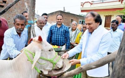 Dinesh Shahra Foundation conducts Gau Shakti Abhiyan in Nagpur