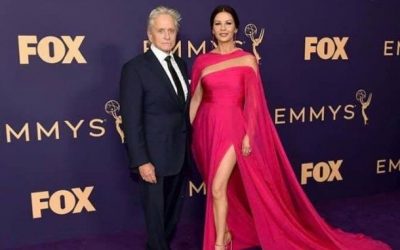 Michael Douglas and wife  Catherine Zeta-Jones celebrated their 20th Anniversary