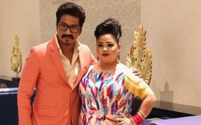 Comedian Bharti Singh being questioned by the Narcotics Control Bureau