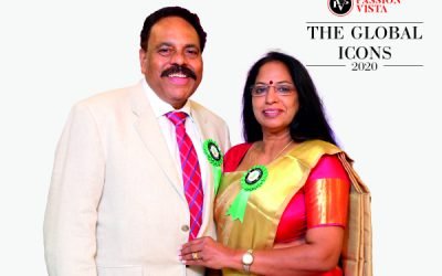 Passion Vista felicitated Mr & Mrs Gopinathan Nair as “The Global Icon 2020”