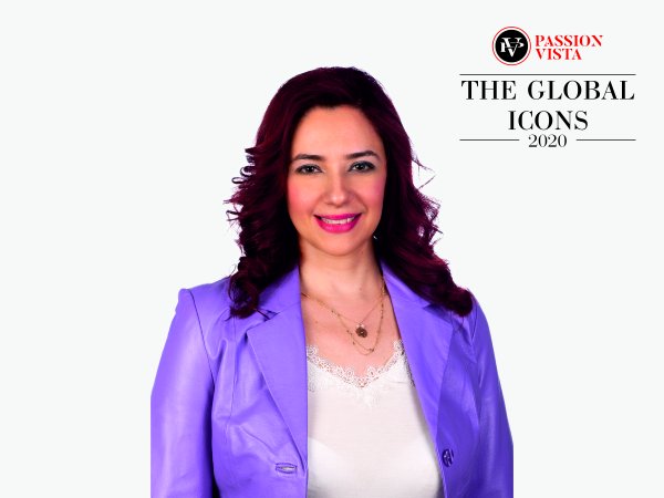 Rania Lampou excelled by being one of “The Global Icon 2020”
